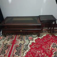 مبل ۷ نفره همراه با میز|مبلمان خانگی و میز عسلی|قرق, |دیوار