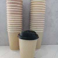 تعدادی ظروف یکبار مصرف کافه|ظروف نگهدارنده، پلاستیکی، یکبارمصرف|پردیس, فاز ۱۱|دیوار