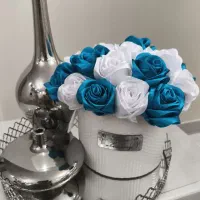 گل رز جاویدان ،باکس،دسته گل،ربانی