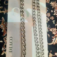 زنجیرنقره گردنبند دستبند ست هم