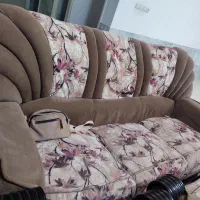 مبل هفت نفره  دراور پنج کشو همراه با اینه وبوفه