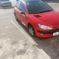 ۲۰۶تیپ۳مدل ۱۴۰۱ قرمز با سقف و رینگ|خودرو سواری و وانت|تهران, آجودانیه|دیوار