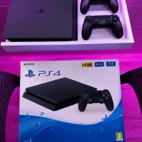 فروش فوری ps4 slim کپی خور ورژن 9 دو دسته یک ترا