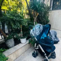 ست کالسکه و کریر هواک المان و صندلی ماشین بکو|کالسکه و لوازم جانبی|تهران, درکه|دیوار