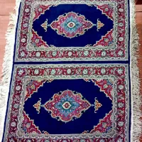 فرش دستباف قاب قرآنی سورمه ای کلکسیونی