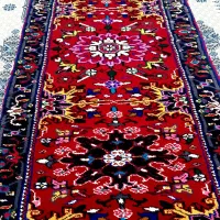 فرش دستبافت کناره تازه بافته شده ۱متر در ۲۰۵