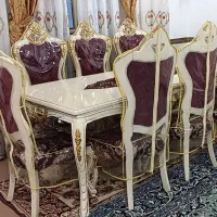 نهار خوری ۸ نفره با کاور