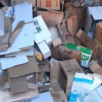 ضایعات کارتن تمیز و فروشگاهی و سوپر مارکتی