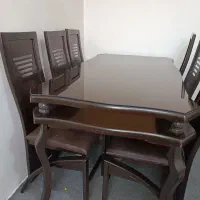 میز غذاخوری تمام چوب