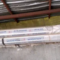 درب کرکره ای استفاده نشده   با موتور عالی