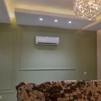 نقاشی منزل ساختمان .درب و پنجره .نرده.کناف راه پله