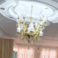 لوستر برنز ۸شاخه ۱۶ شعله طرح فرشته