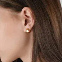 النگو بچگانه و گوشواره آینه ای