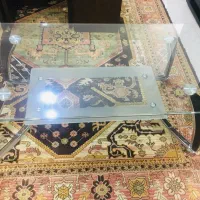 میزجلو مبلی شیشه ای