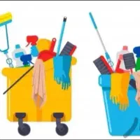 نظافتچی خانم جوان