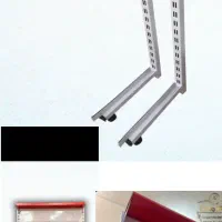 تعدادی قفسه فلزی زمینی و دیواری