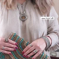 کیف دست ساز سنگدوزی واردات هند