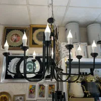 لوستر ۱۰ شعله مناسب رستوران کافی شاپ آپارتمان صفر