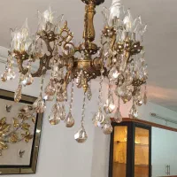 لوستر ۲عدد ۴شاخه ۸شعله