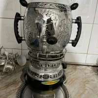 سماور نو قلمکاری زیر قیمت بازار