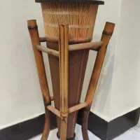 گلدان چوبی
