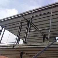 جوشکاری سیار. نبشی کشی. اسکلت فلزی ساختمان.