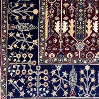 فرش دستبافت تمام کرک نقش سروی/اقساط بدون بهره|فرش|مشهد, هنرستان|دیوار