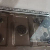 اجاق گاز فردار تمام استیل، بخاری مدل شومینه