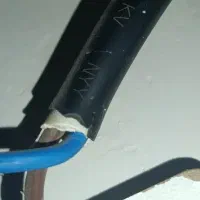 کابل ۲ در ۱۰ خشک مسی