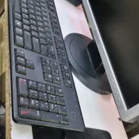 مینی کیس اچ پی و مانیتور و کیبورد dell|رایانه رومیزی|گنبد کاووس, |دیوار