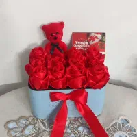 باکس ودسته گل