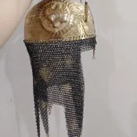 کلاه خود تعزیه بافت زنجیر