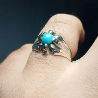 انگشتر فیروزه کهنه|کلکسیون اشیاء عتیقه|تبریز, |دیوار