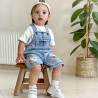 بیلر جین و تیشرت سفید بچه گانه*مانل|کفش و لباس بچه|مشهد, استاد یوسفی (شهرک غرب)|دیوار