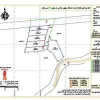 زمین دو کله تجاری مسکونی ویلایی