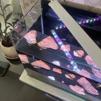 یک آکواریوم مدرن شیشه خم|ماهی|اسلامشهر, شهرک سعیدیه|دیوار