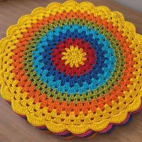 رومیزی و ماندالا دیواری|صنایع دستی و سایر لوازم تزئینی|قائمشهر, |دیوار