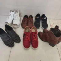 تعدادی کفش در حد نو  سایز 37 و 38