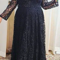 لباس مجلسی پوشیده و بلند سایز ۵۰ تا ۵۴