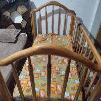 تخت خواب دو نفره و تخت کودک با دوشک|تخت و سرویس خواب|جلگه رخ, |دیوار