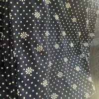 شلوار نخی گلدار زنانه