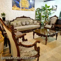 مبل ۸ نفره گل ناز|مبلمان خانگی و میز عسلی|چهاردانگه (تهران), |دیوار