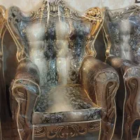 مبل ۷ نفره با کاور و عسلی نونو