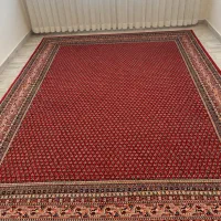 فرش دستباف بوته‌میر ساروق اراک ۹ متری زیرقیمت فوری