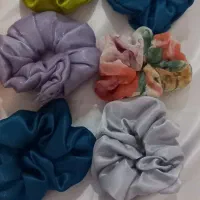اسکرانچی و کش موی ساتن