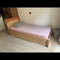 تخت یکنفره  ۹۰ × ۲۰۰ شرکتی