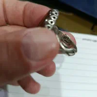 انگشتر عقیق یمنی زرد|جواهرات|آذرشهر, |دیوار