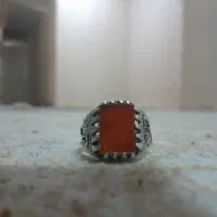 انگشتر نقره عقیق یمانی