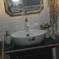 روشویی سرامیکی شیک سازان با ۷ سال گارانتی|لوازم سرویس بهداشتی|محمدیه-قزوین, |دیوار