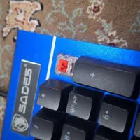 کیبورد مکانیکال سوئیچ قرمز SADES SICKLE K13|قطعات و لوازم جانبی رایانه|کرج, حصارک پایین|دیوار